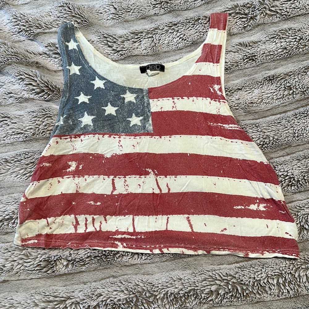 DEB USA Crop Tank